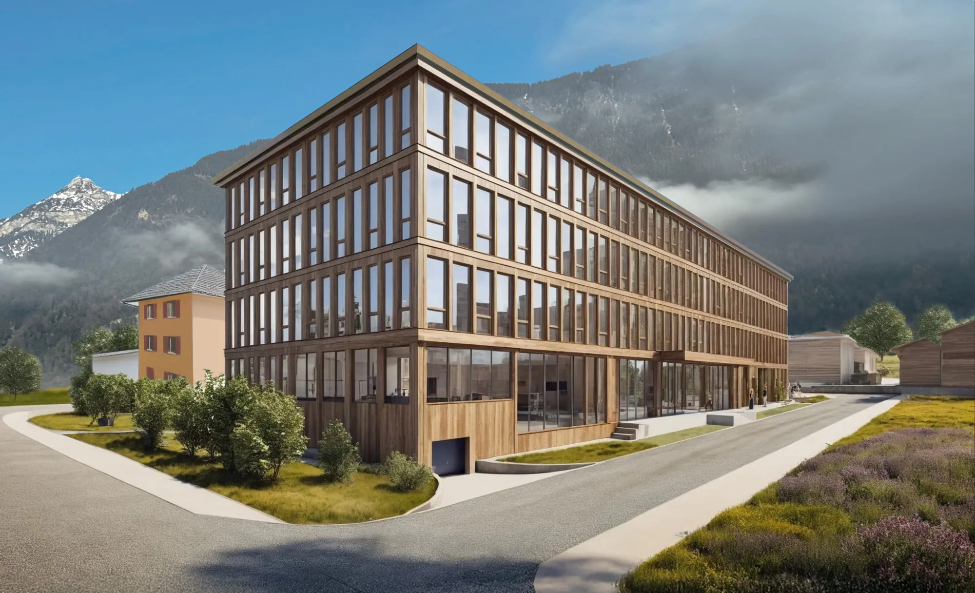 Businesspark gotthard rendering